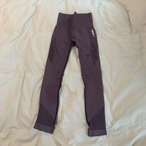 Gymshark Energy+Seamless purple leggings